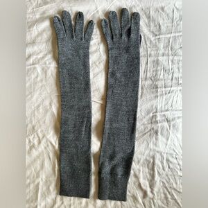 BCBGMaxAzria Wool Elbow “Opera” Gloves
